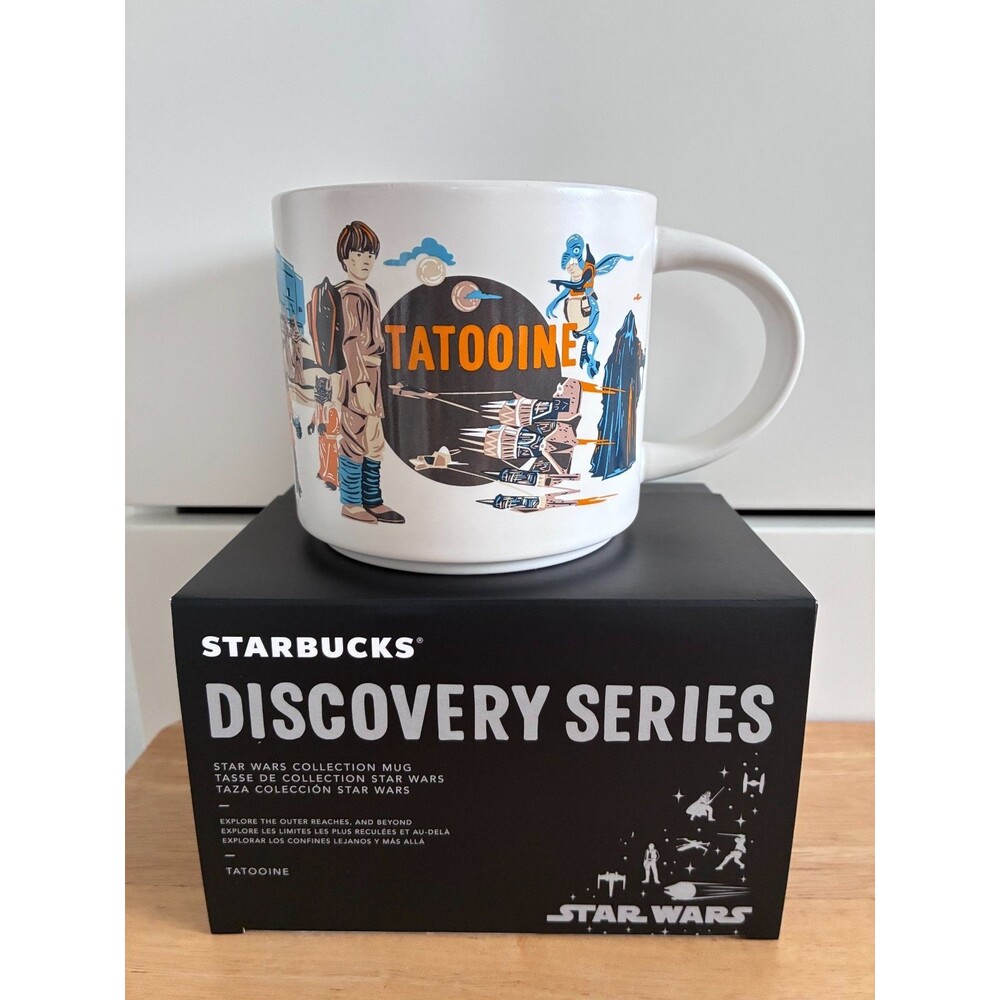 Disney Star Wars Starbucks Discovery Series Tatooine Mug NEW in Box 2025 Release
